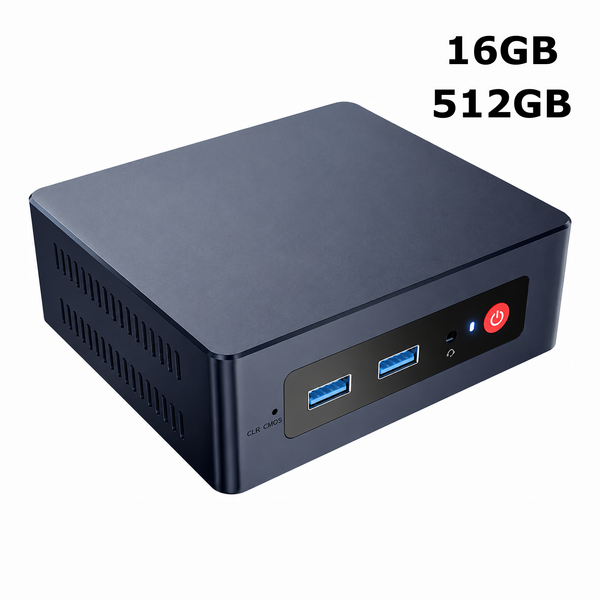 HAshop Intel MiniPC Alder Lake N100 16GB Memory 512GB SSD met Home Assistant hashop.nl