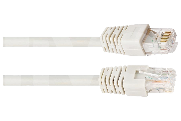 UTP CAT6E Netwerkkabel Grijs, 10 meter, 2x RJ45 Male