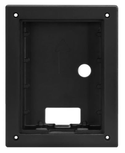 Dahua zwarte inbouwbehuizing t.b.v. VTO2202x, rechthoekige inbouwdoos voor video-intercom