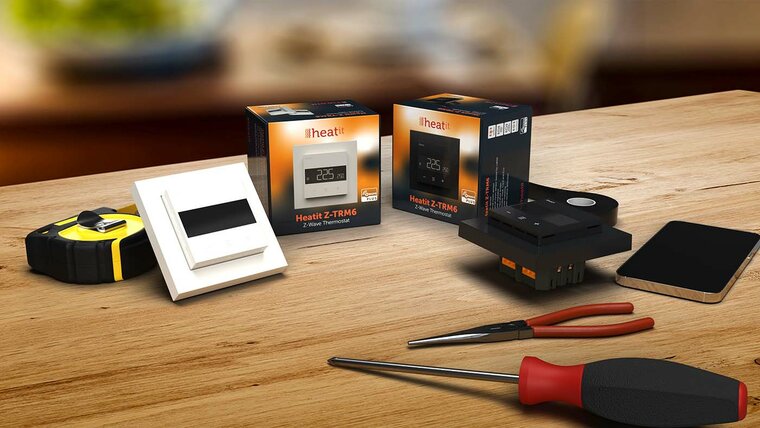 Heatit Z-TRM6 3600W 16A Z-Wave thermostaat