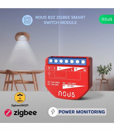 Nous Single Switch Zigbee PM