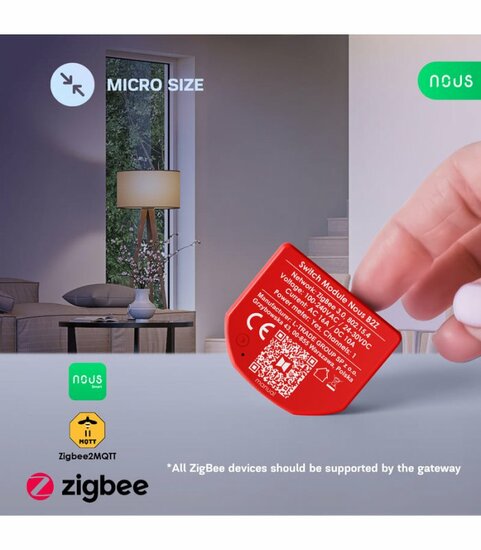 Nous Single Switch Zigbee PM