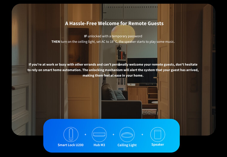 Aqara Smart Lock U200 Kit - Zwart hashop.nl