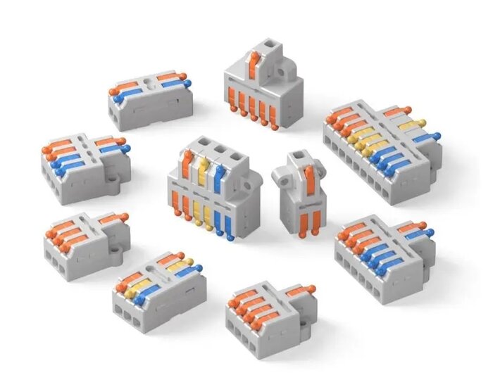 Sonoff Quick Wire Splicing Connector Splitter kit (10 types, 54 stuks)