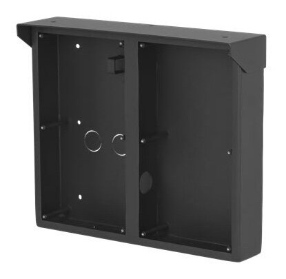 Dahua VTM28R4 regenkap opbouwdoos voor 4 VTO42xx modules, zwart