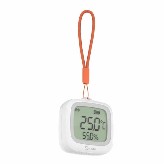 Sonoff IP65 Zigbee Temperatuur en Luchtvochtigheidssensor met display