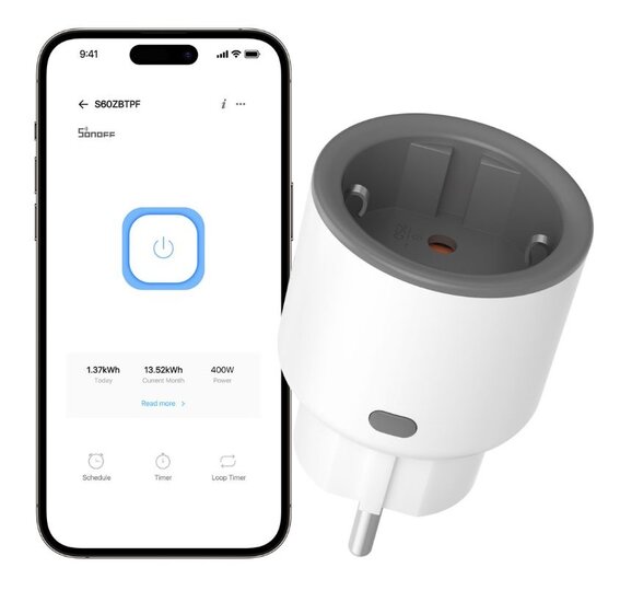 Sonoff iPlug S60 Zigbee plug