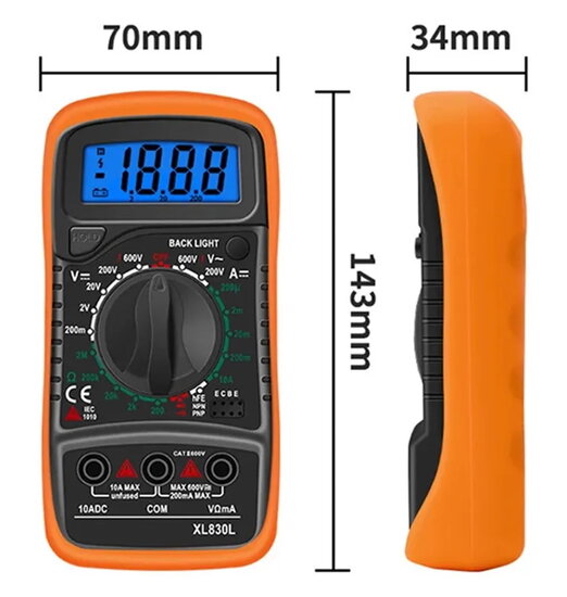Multimeter digitaal