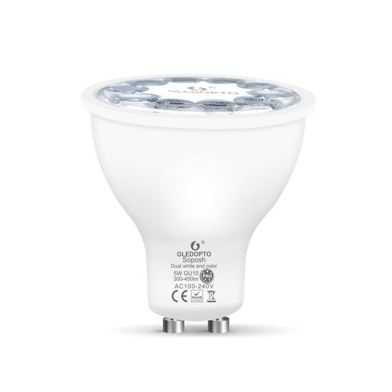 Gledopto LED Bulb RGB+CCT GU10