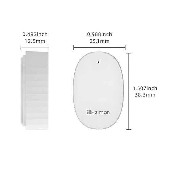 Heiman Deur-/raamsensor Matter-over-Thread