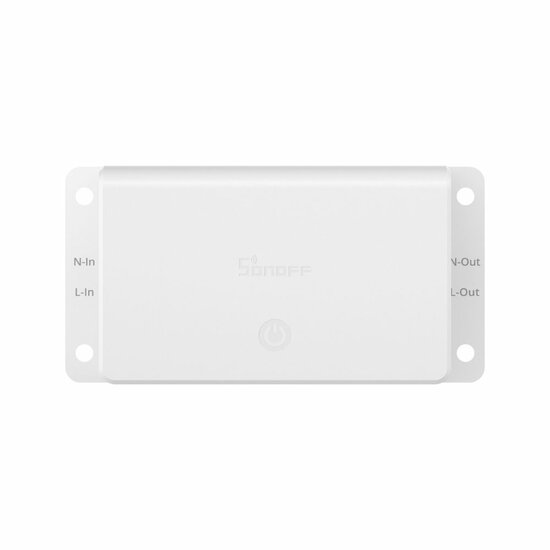 Sonoff Basic Gen5 (R5) slimme relaismodule met &eacute;&eacute;n aansluiting, Wi-Fi, Matter
