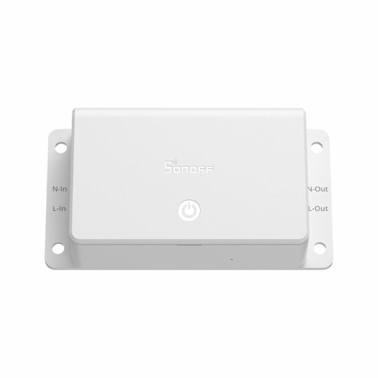 Sonoff Basic Gen5 (R5) slimme relaismodule met &eacute;&eacute;n aansluiting, Wi-Fi, Matter