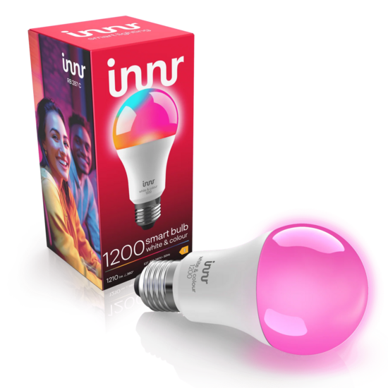 Innr Slimme Lamp Wit &amp; Kleur E27 1200lm hashop.nl