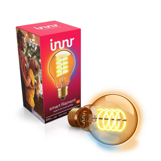 Innr Slimme Filament Warmwit tot Koelwit E27 hashop.nl