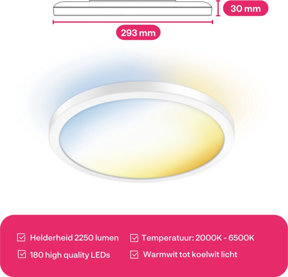 Innr Round Ceiling Lamp Comfort 30cm hashop.nl