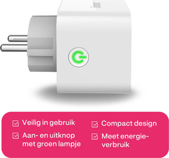 Innr Slimme stekker met energiemeting (16A) hashop.nl
