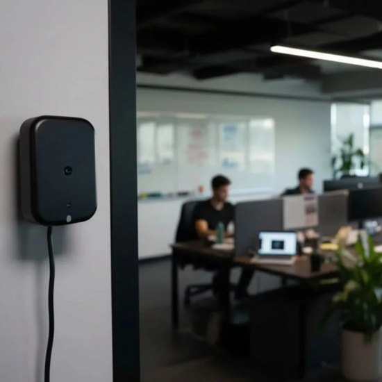 Shelly Presence Gen4 &ndash; Aanwezigheidssensor met mmWave Radar, Matter &amp; Zigbee - Zwart hashop.nl