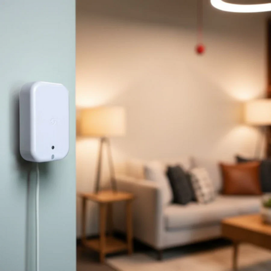 Shelly Presence Gen4 &ndash; Aanwezigheidssensor met mmWave Radar, Matter &amp; Zigbee - Wit hashop.nl