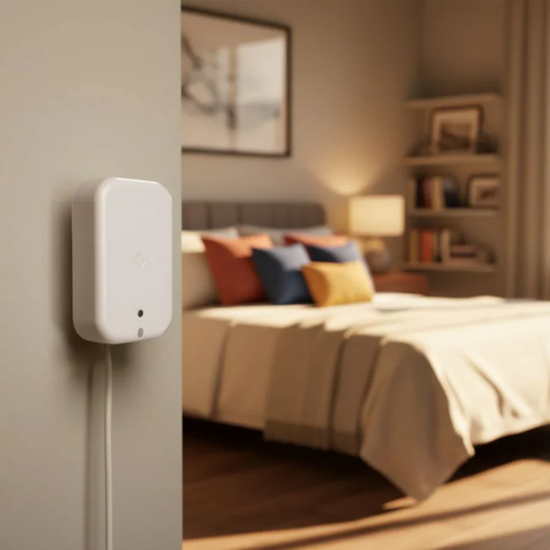 Shelly Presence Gen4 &ndash; Aanwezigheidssensor met mmWave Radar, Matter &amp; Zigbee - Wit hashop.nl