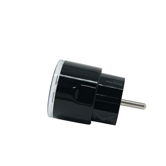 Shelly Plug PM Gen3 - Zwart hashop.nl