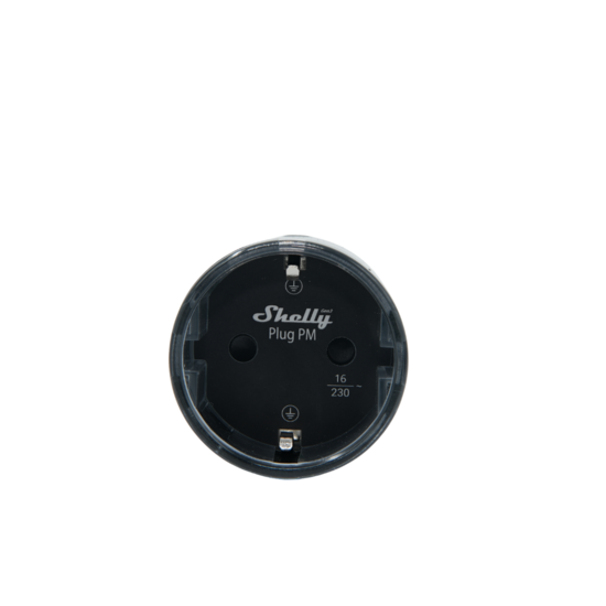 Shelly Plug PM Gen3 - Zwart hashop.nl