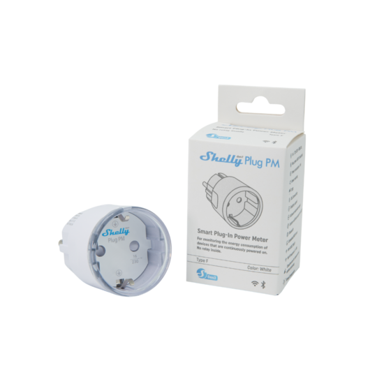Shelly Plug PM Gen3 - Wit hashop.nl