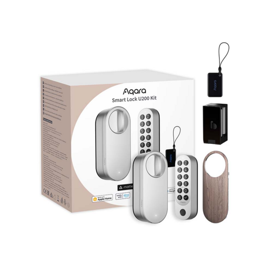 Aqara Smart Lock U200 Kit - Zilver hashop.nl