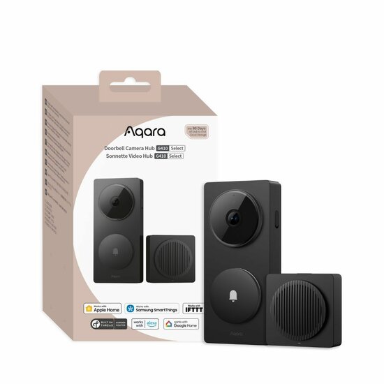 Aqara Doorbell Camera Hub G410 Select - Zwart hashop.nl