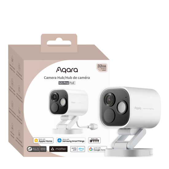 Aqara Camera Hub G5 Pro PoE - Wit