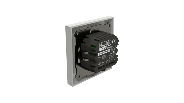 Heatit Z-TRM6 DC Z-Wave Thermostaat Wit RAL 9003