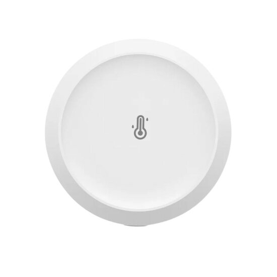 Sensor met metalen montageplaat voor magnetische bevestiging aan muur of oppervlak