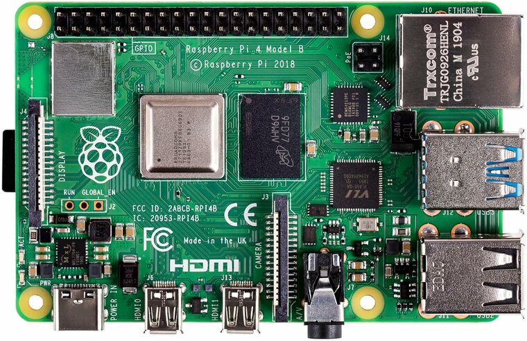 USB-C voeding en 64GB SD-kaart voor de Raspberry Pi bundel