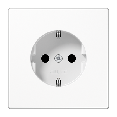 Jung LS990 wandcontactdoos met randaarde