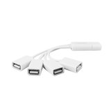 Ewent Flexibele 4 Poorts USB Hub_