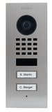 DoorBird D1102V IP Video Doorstation Inbouw 2 call buttons_