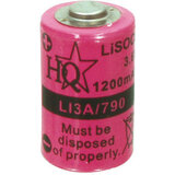 Lithium thionyl chloridebatterij 3.6 V 1200 mAh, LI3A/790