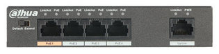 Dahua PFS3005-4ET-60 5 poort switch 10/100Mbps 4x PoE 60W