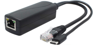 PoE splitter 5 volt USB-C