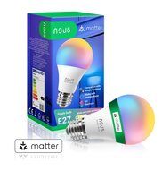 Nous E27 Smart Bulb RGB Wifi Matter