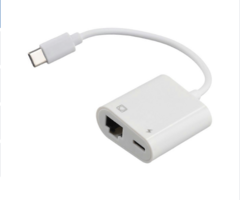 USB-C naar ethernet-adapter voor Chromecast