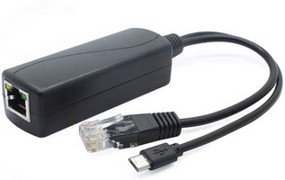 PoE splitter 5 volt micro-USB