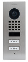 DoorBird D1102V IP Video Doorstation Opbouw 2 call buttons