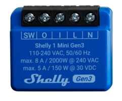 Shelly 1 Mini Gen 3