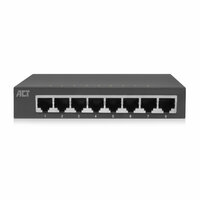8 Poorts Netwerk Switch 10/100/1000 Mbps