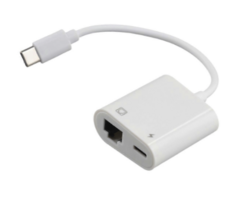 USB-C naar ethernet-adapter voor Chromecast