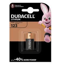 Duracell CR123A Ultra Lithium batterij 3V
