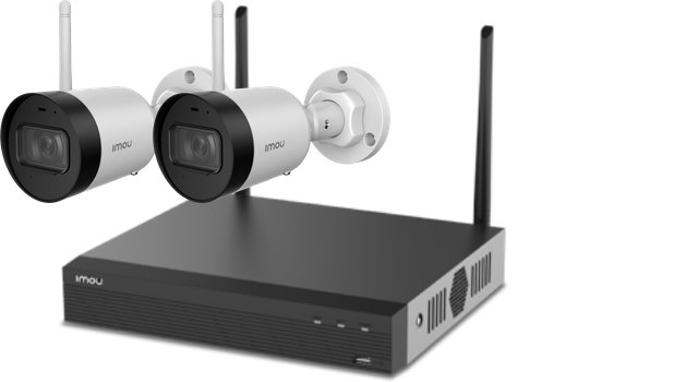 Imou Wireless Kit - Bewakingssysteem incl. 2 Camera's (1080p)
