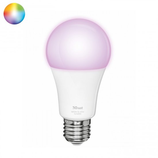 ZLED-RGB9 Dimbare E27 LED Lamp RGB