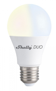 Shelly Duo E27 lamp wifi