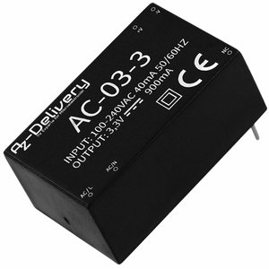 AZ-Delivery PCB Voeding - 3.3VDC 3W